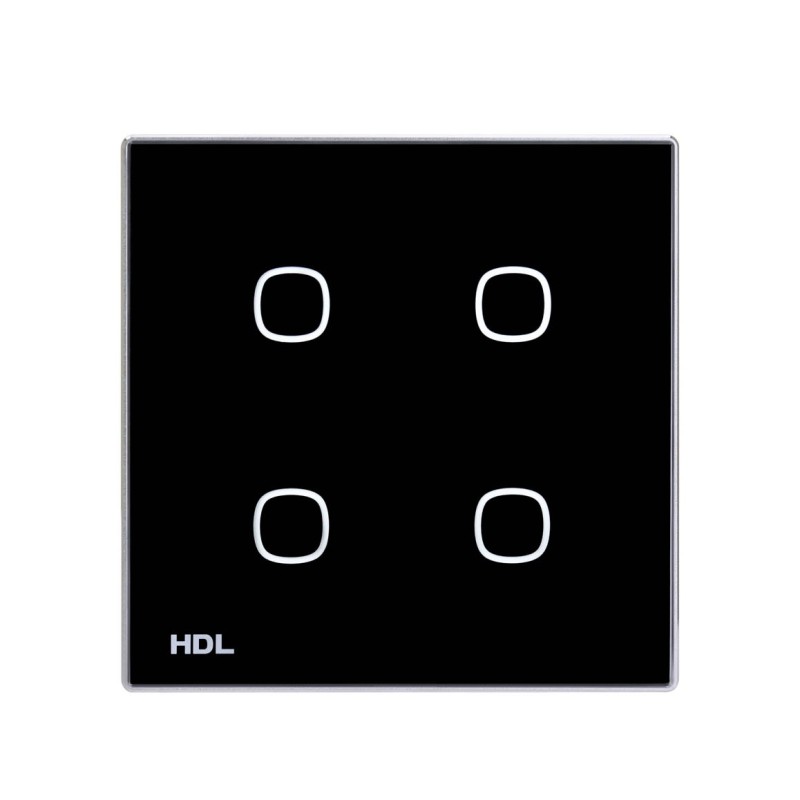 iTouch Series 4 Buttons Touch Panel EU-black