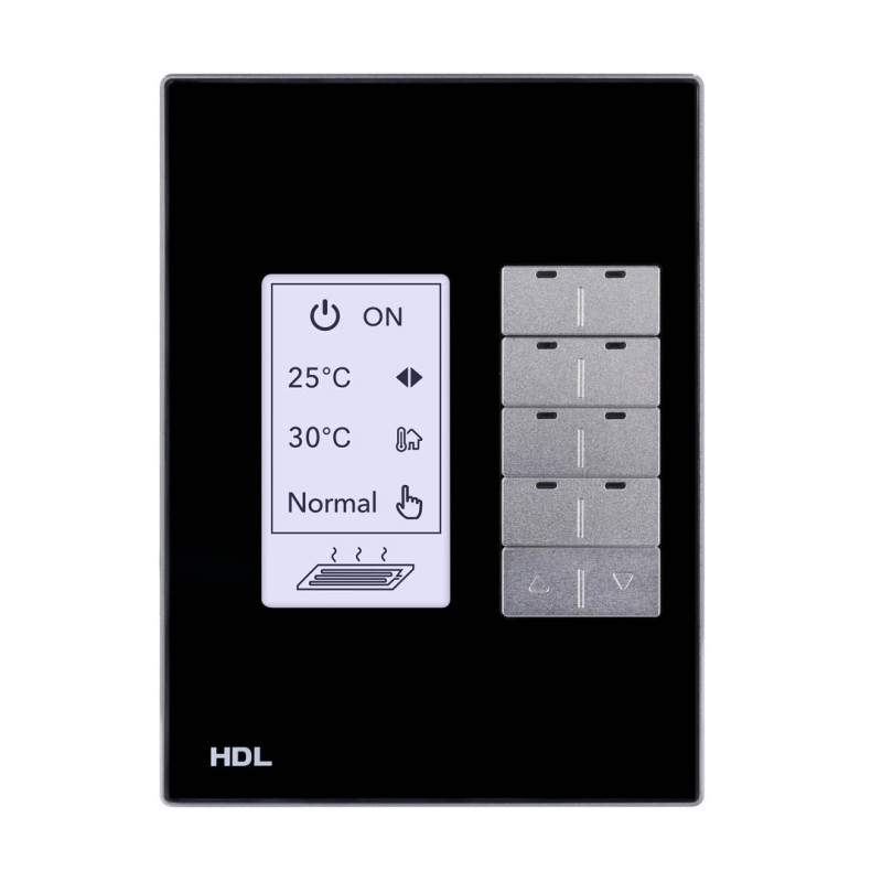 Modern Series DLP Smart Panel US - Black