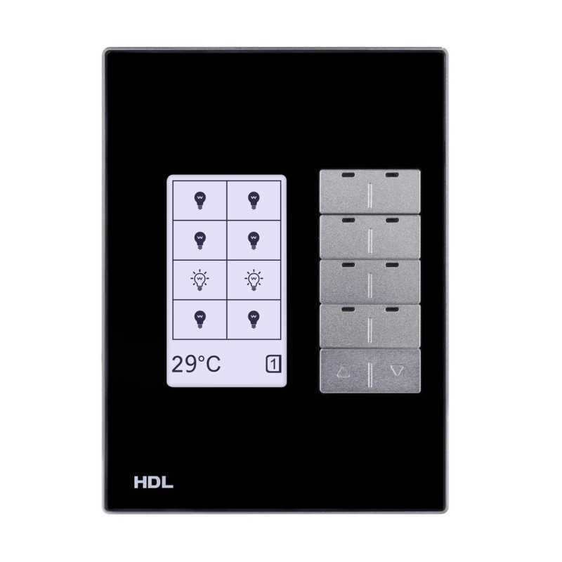 Modern Series DLP Smart Panel US - Black