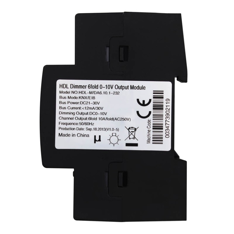 6CH 10A Ballast Dimming Actuator