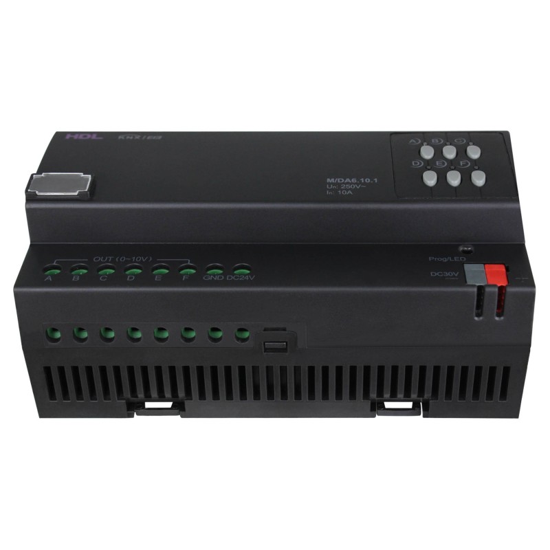6CH 10A Ballast Dimming Actuator