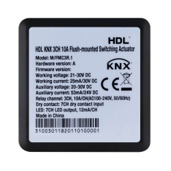 3CH 10A Flush-mounted Switch Actuator