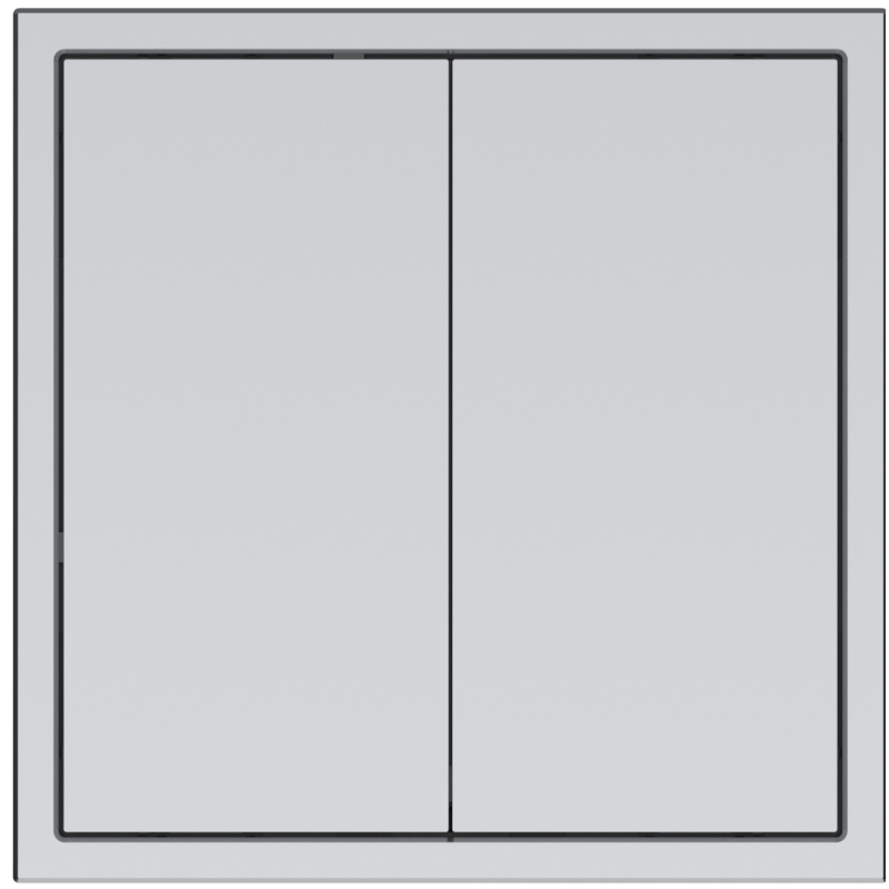 Tile Series 2 button smart panel 2.1 Metal - Space Gray