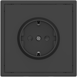 Tile Series EU Socket 2.1 - Ash Gray