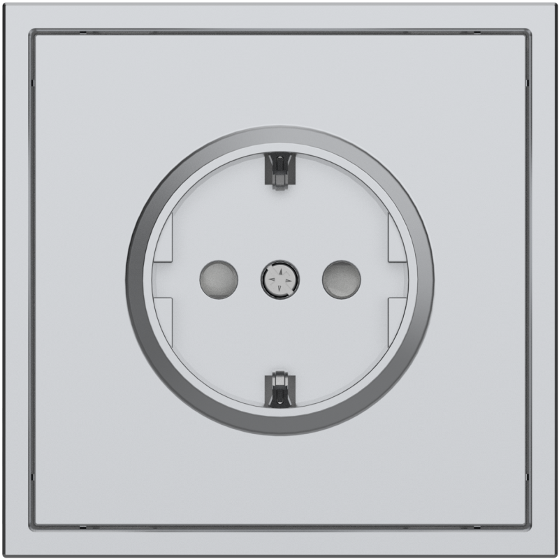 Tile Series EU Socket 2.1 - Space Gray