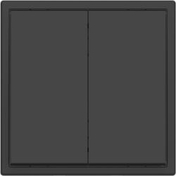 Tile Series 2 Button Rocker Switch 2.1 - Ash Gray