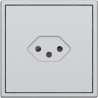 Tile Series Svizzera Socket 2.1 - Space Gray