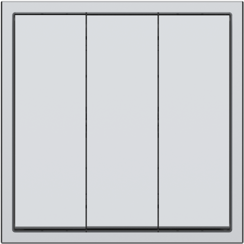 Tile Series 3 Button Momentary Switch 2.1 - Space Gray