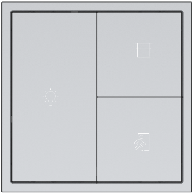 Tile Series 3 button smart panel 2.1 Metal - Space Gray