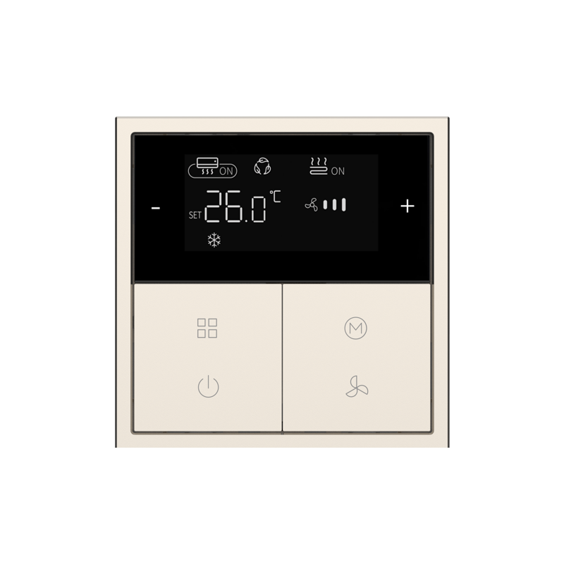 Tile Series Thermostat 2.1 Metal - Champagne Gold