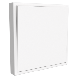 Tile Series 1 Button Rocker Switch 2.1 - Ivory White