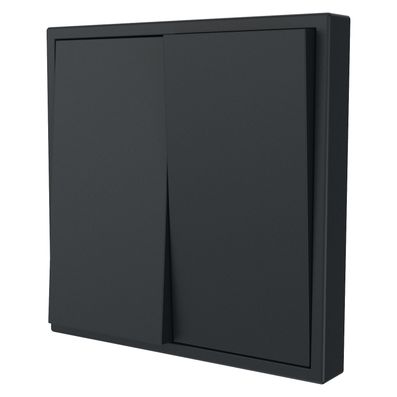 Tile Series 2 Button Rocker Switch 2.1 - Ash Gray