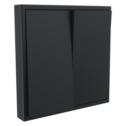 Tile Series 2 Button Rocker Switch 2.1 - Ash Gray