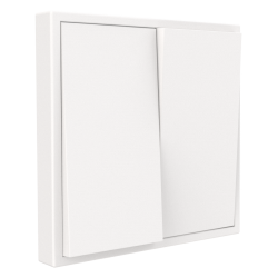 Tile Series 2 Button Rocker Switch 2.1 - Ivory White