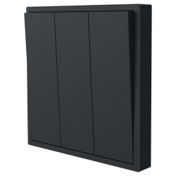 Tile Series 3 Button Rocker Switch 2.1 - Ash Gray