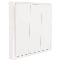 Tile Series 3 Button Rocker Switch 2.1 - Ivory White