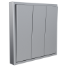 Tile Series 3 Button Rocker Switch 2.1 - Space Gray