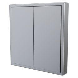 Tile Series 2 Button Momentary Switch 2.1 - Space Gray