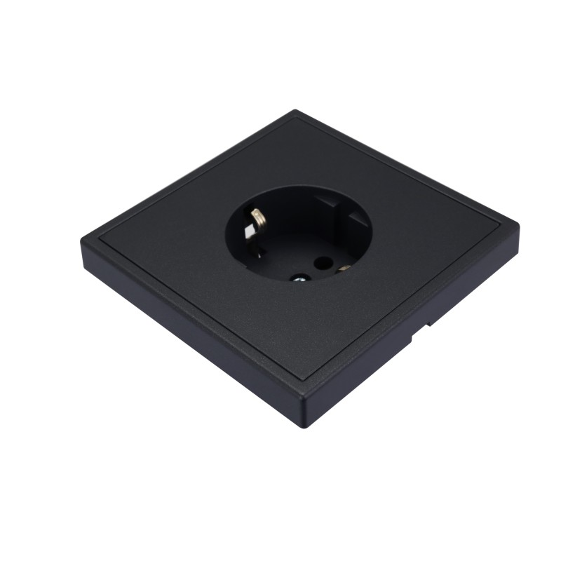 Tile Series EU Socket 2.1 - Ash Gray