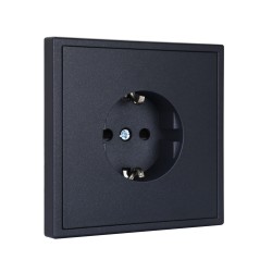 Tile Series EU Socket 2.1 - Ash Gray