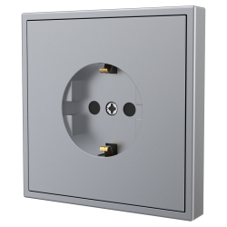 Tile Series EU Socket 2.1 - Space Gray