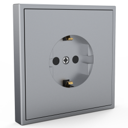 Tile Series EU Socket 2.1 - Space Gray