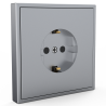 Tile Series EU Socket 2.1 - Space Gray