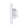 Tile Series Universal Socket 2.1 - Ivory White
