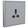 Tile Series Universal Socket 2.1 - Space Gray