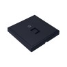 Tile Series 1 Port Ethernet Wall Outlet 2.1 - Ash Gray