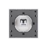 Tile Series 1 Port Ethernet Wall Outlet 2.1 - Ivory White