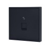 Tile Series 1 Port Telephone Wall Jack 2.1 - Ash Gray