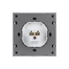 Tile Series 1 Port Cable TV Wall Outlet 2.1 - Ivory White