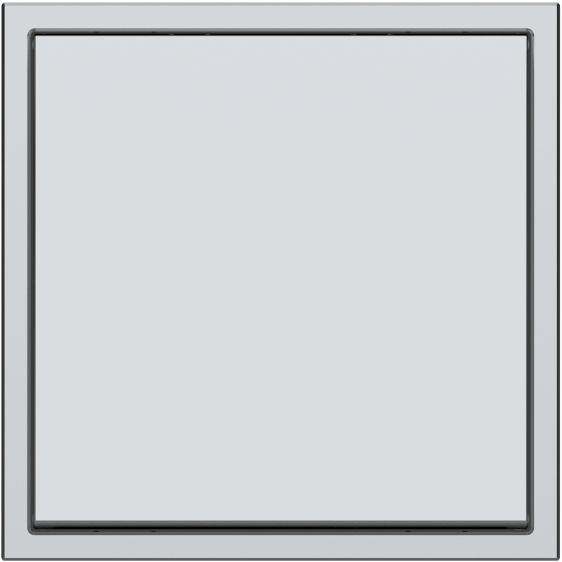 Tile Series Blank Panel 2.1 - Space Gray