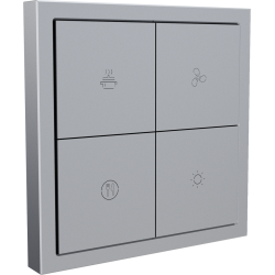 Tile Series 4 button smart panel 2.1 Metal - Space Gray