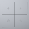 Tile Series 4 button smart panel 2.1 - Space Gray