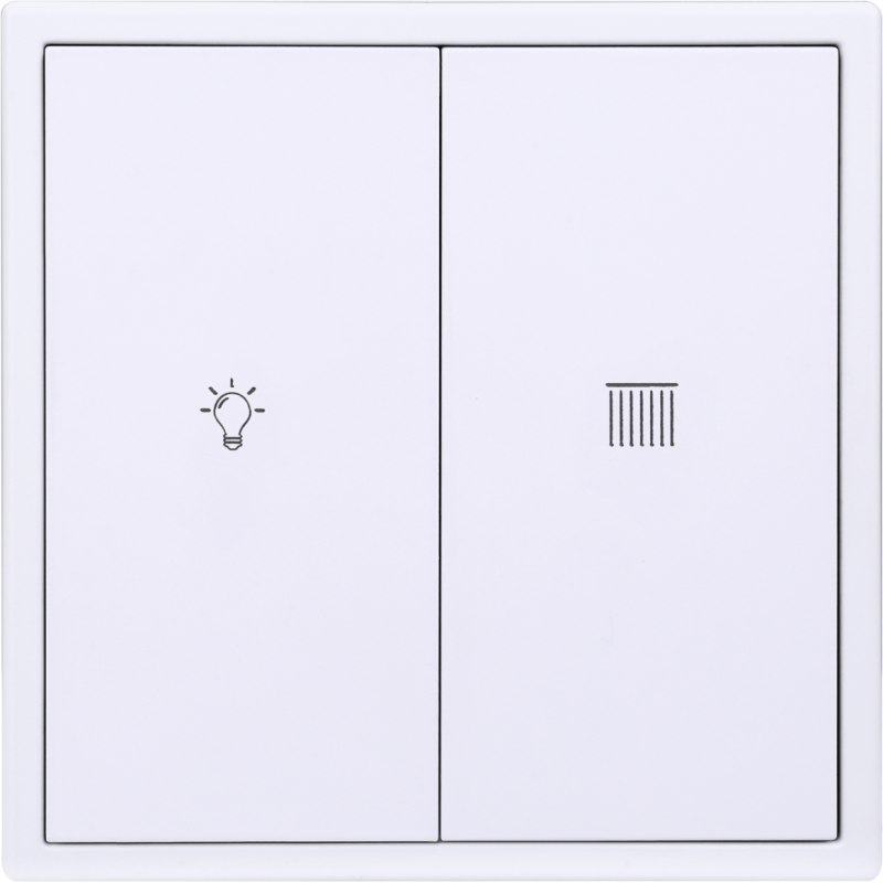Tile Series 2 button smart panel 2.1 - Ivory White