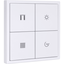 Tile Series 4 button smart panel 2.1 - Ivory White