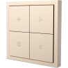 Tile Series 4 button smart panel 2.1 Metal - Champagne Gold