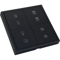 Tile Series 8 button smart panel 2.1 - Ash Gray