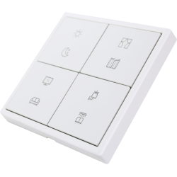 Tile Series 8 button smart panel 2.1 - Ivory White