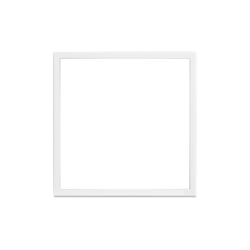 Tile Series 1 Gang Panel Frame 2.1 - Ivory White