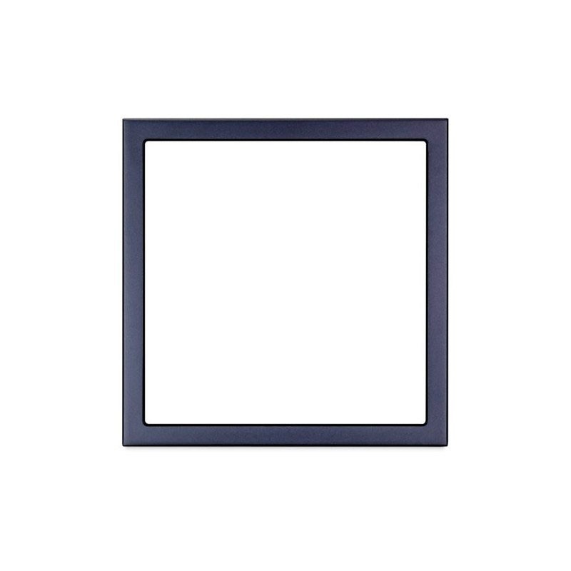 Tile Series 1 Gang Panel Frame 2.1 - Ash Gray