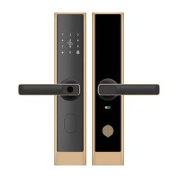 Fingerprint Smart Door Lock, with  Reinforced lock body  (gold)
