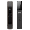 Face Recognition Smart Door Lock  With Security Camera Monitor， with  standard lock body  (gold)