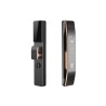 Face Recognition Smart Door Lock  With Security Camera Monitor， with  standard lock body  (gold)