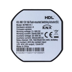 1CH 16A Flush-mounted Switch Actuator